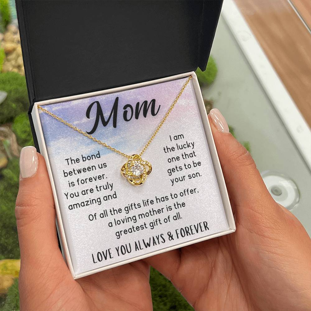 To My Mom Necklace - The Greatest Gift Of All