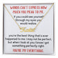 Personalized Name Necklace - You're My Everything -Red