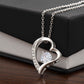 To My Mom - Heart Necklace - The Greatest Gift Of All
