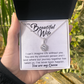 To My Beautiful Wife Necklace - Our Journey Together