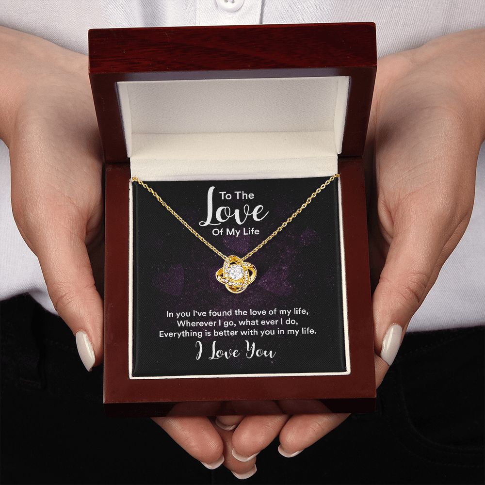 To My Wife Necklace - The Love Of My Life