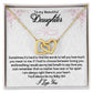 To My Beautiful Daughter Necklace - Just Remember