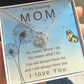 To My Amazing Mom No Matter Where I go Necklace